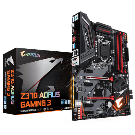 Mainboard GIGABYTE Z370 AORUS Gaming 3 Socket 1151v2 _618S